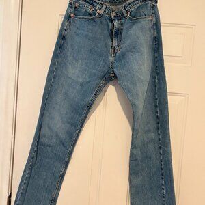 Women's levi 503 32x32 preloved jeans midrise zipper button closure #155.